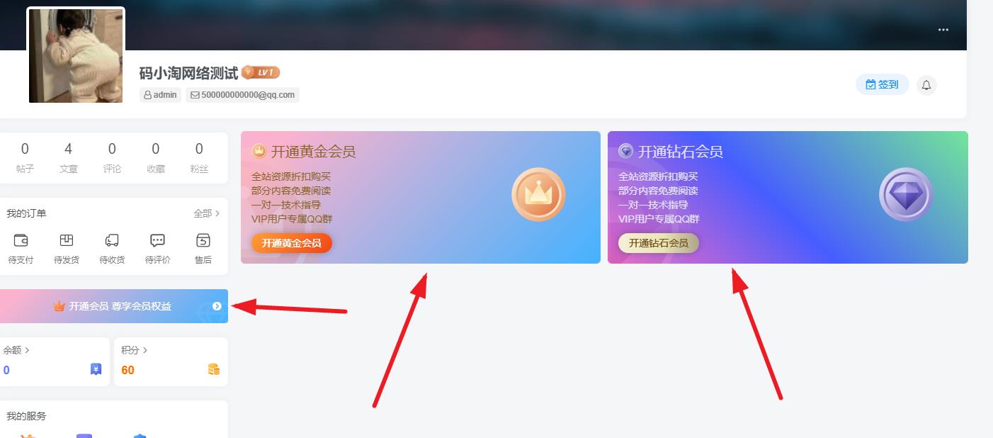 子比主题 — 会员框炫彩美化代码-码小淘博客